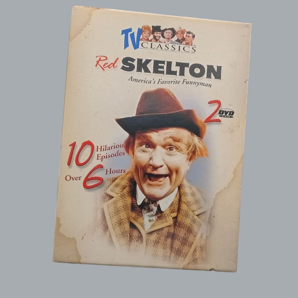 Red Skelton TV Classics 2-Disc DVD Set (Sealed DVDs)